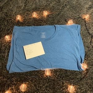 XLT Never worn Montage Blue V-Neck Shirt